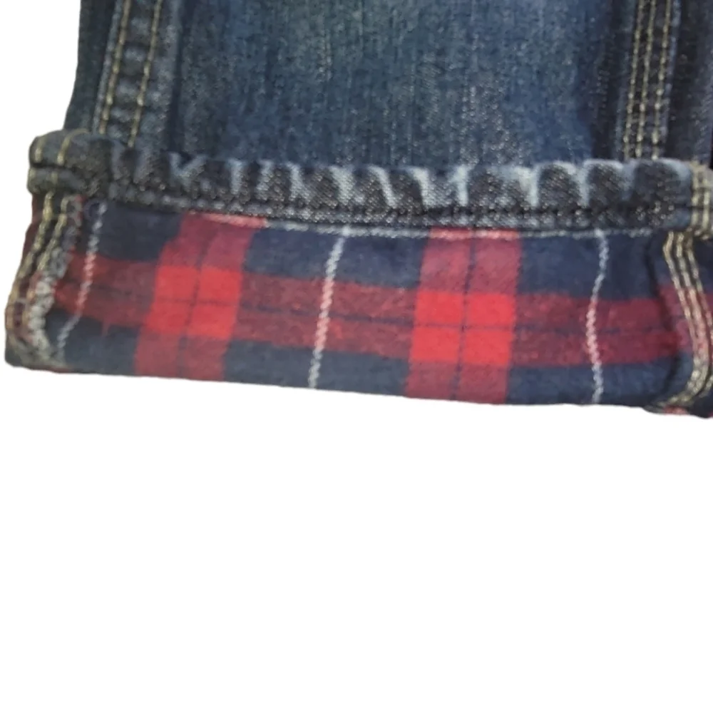 Baby Gap Denim Jeans with Flannel Cuffs